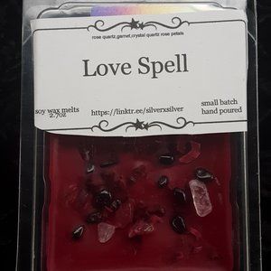 Love spell gemstone intention waxmelts